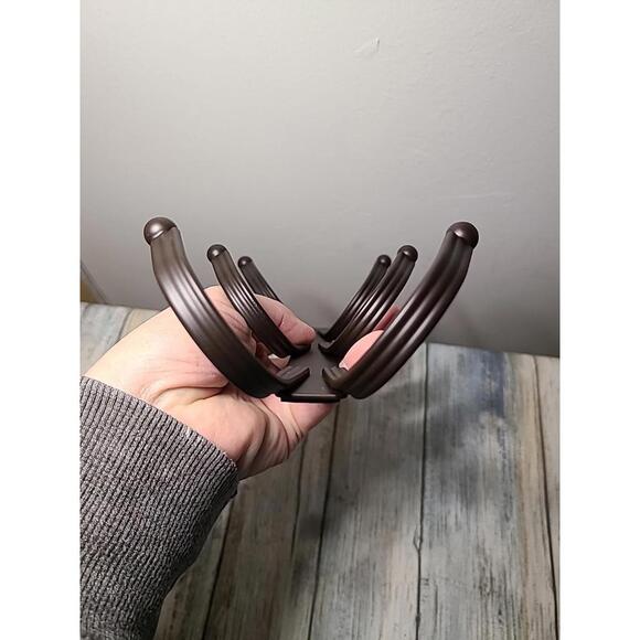 Smart Home Bronze Tone 6 Hook Over The Door Organizer - Picture 3 of 7